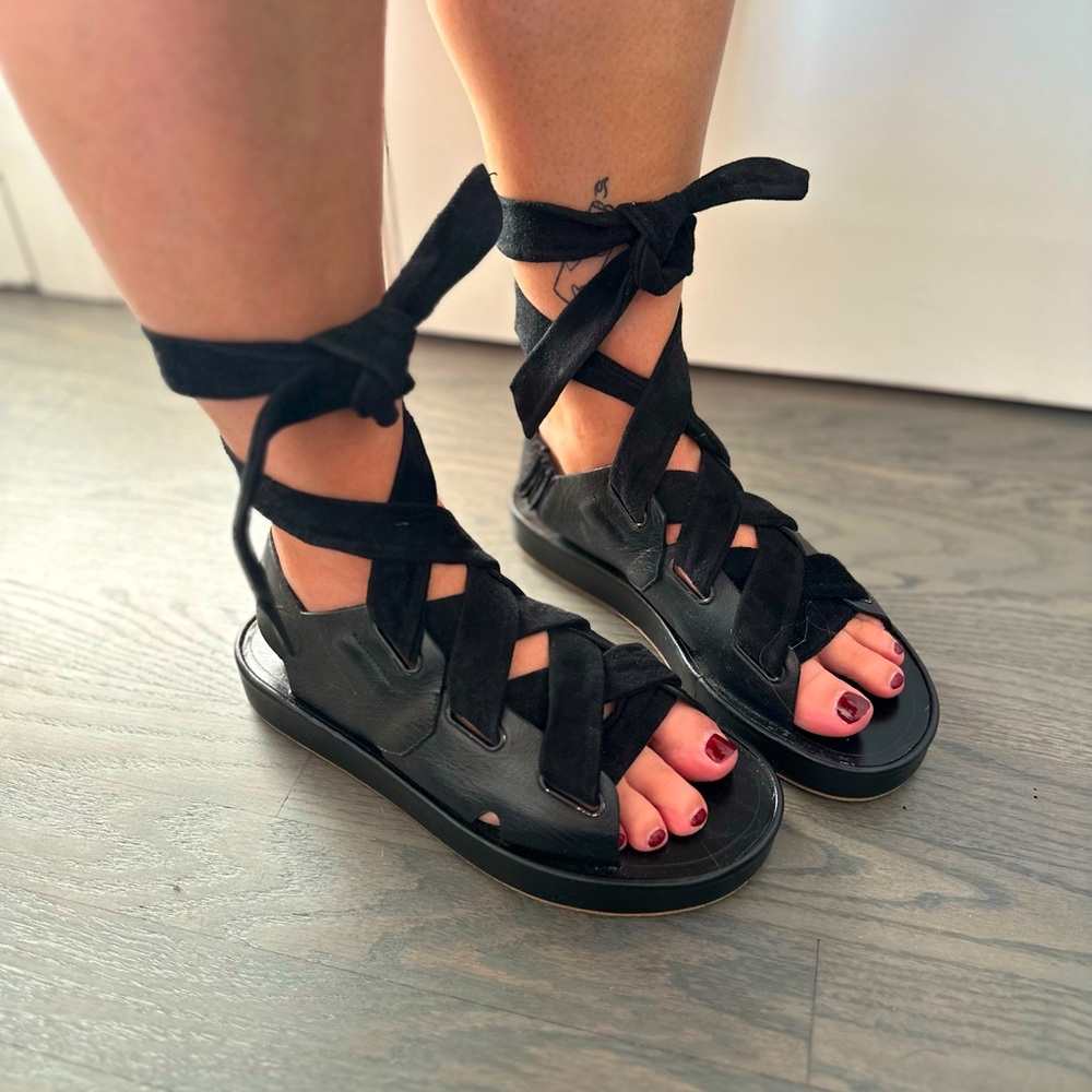 Rag And Bone Lace Up Sandal From A Sample Sale! - image 1
